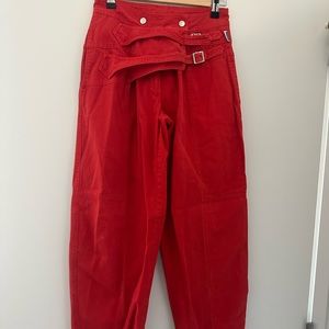 RARE! Vintage GAMMA 80’s snap bottom pants